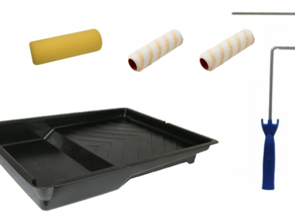 Painting roller kit 4" 5 pieces