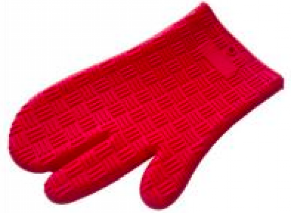 Heat resistant silicone glove