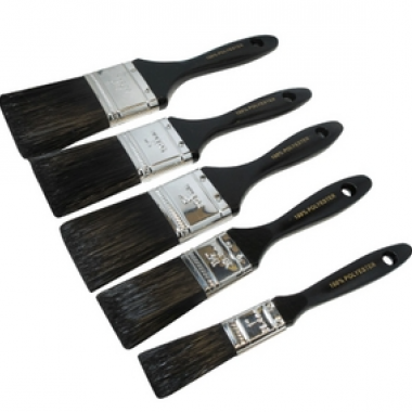 Paint brush set 5 pieces