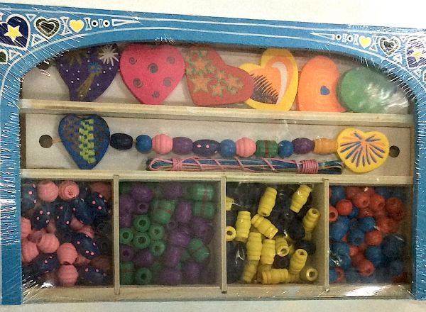 Wooden bead set