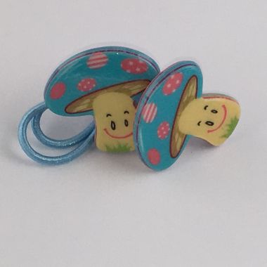 Elastic with mushroom