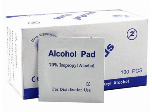 Alcohol pads 6x6cm