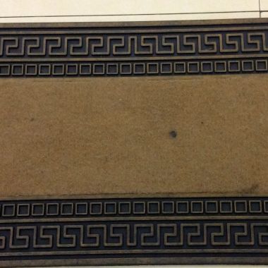 Doormat rubber bottom 45 X 75cm