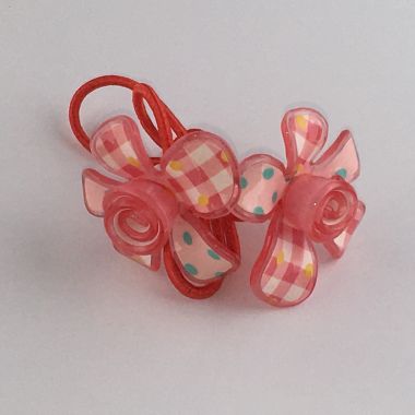 Elastic with flowers