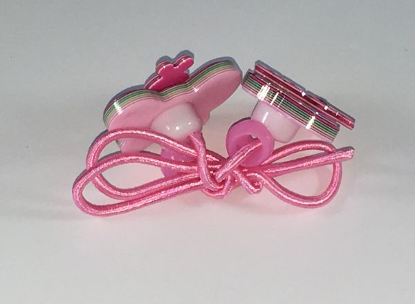 Elastic with butterfly