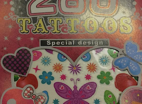 280 Temporary Tattoos