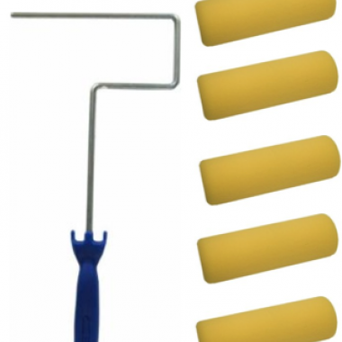 Painting roller kit 4" 6 pieces