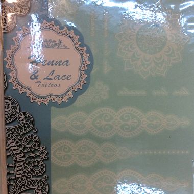 Henna lace tattoo