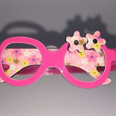 Headband with sunglass shape