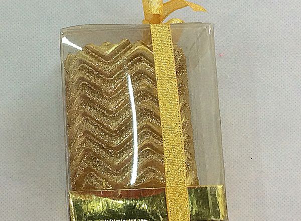 Christmas candle 7x10cm