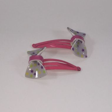 Snap clip with bow