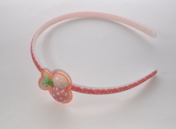 Patterned head band with fruit shape