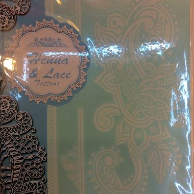 Henna lace tattoo