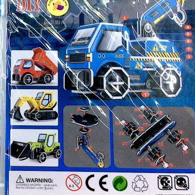 3D puzzle truck