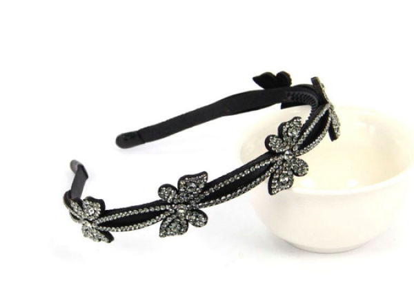 Hair band with Swarovski stones