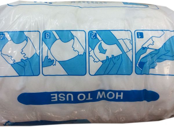 Basic adult diaper