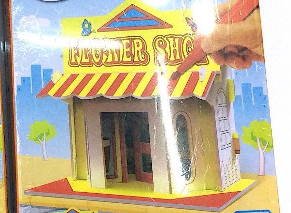 3D puzzle building