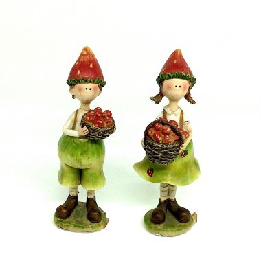 Resin figurine 13x3.5 cm