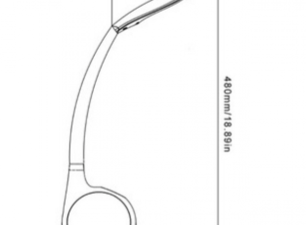 LED Desk Lamp Color Changeable Dimable