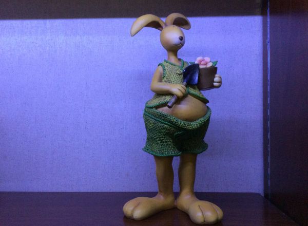 Resin figurine 37x17 cm