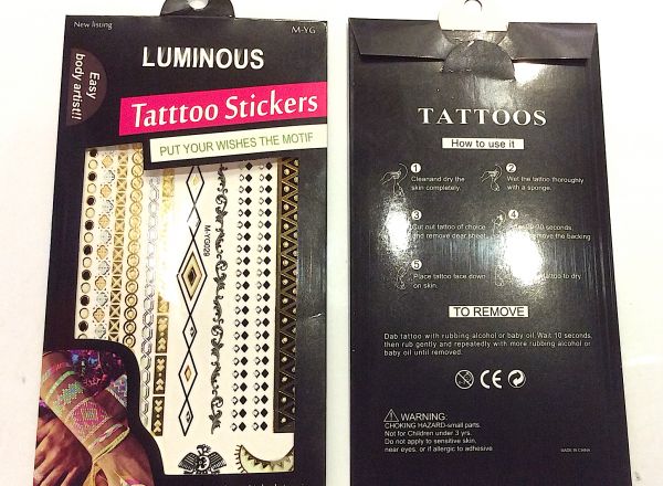 Glow in the dark tattoo