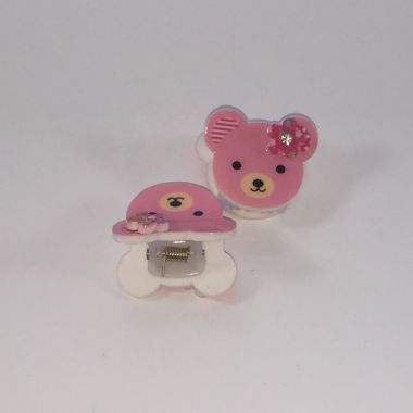 Teddy shape small clips