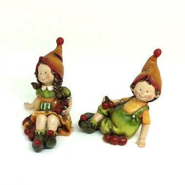 Resin figurine 10x7 cm