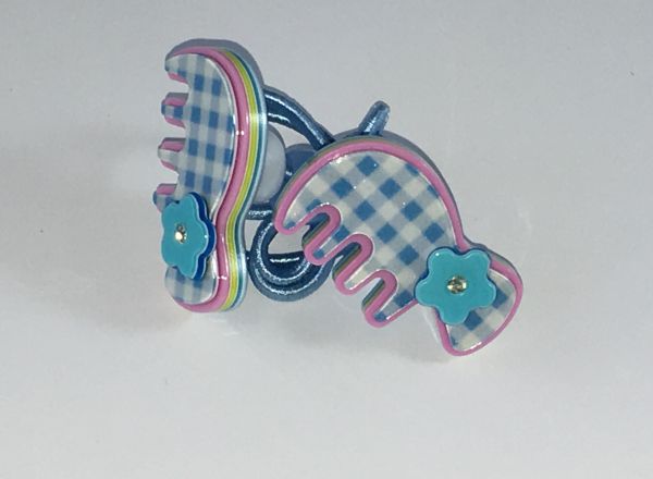 Elastic with comb