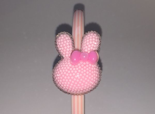 Patterned Head band with bunny shape