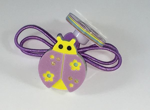 Elastic with ladybird