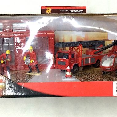 Fire rescue play set