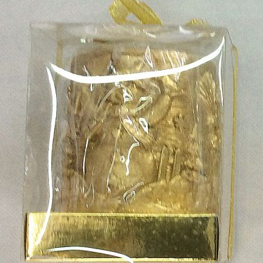 Christmas candle 7x7.5cm