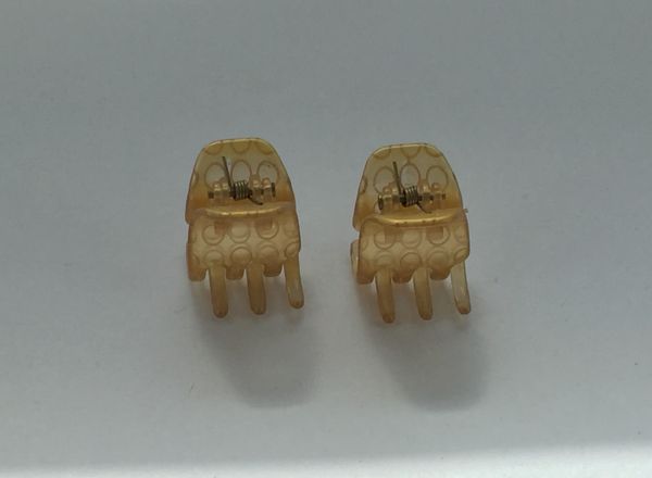 Double patterned hair clip 6020-S-C230B105