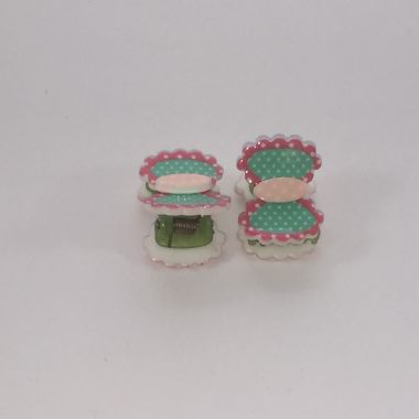Butterfly shape small clips