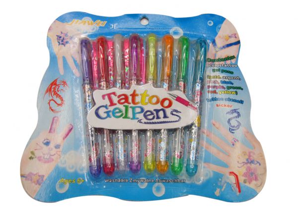 Tattoo gel pen