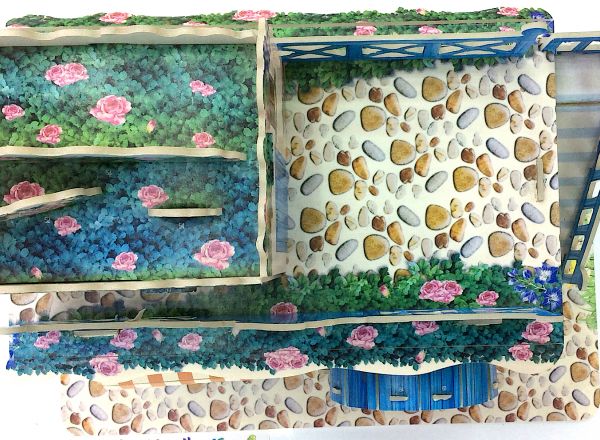 3D puzzle ice cream flavor shop