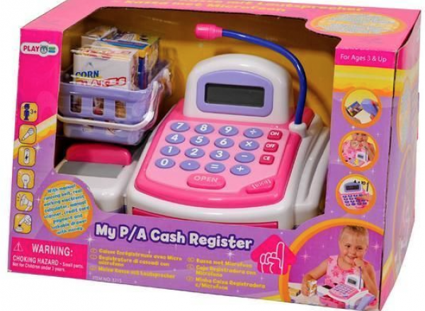 My cash register play set