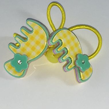 Elastic with comb