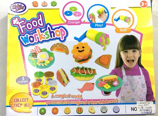 Putty Food workshop play set