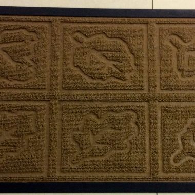 Doormat rubber bottom 45 X 75cm