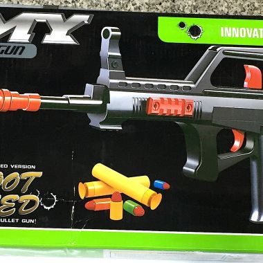 Soft bullet gun