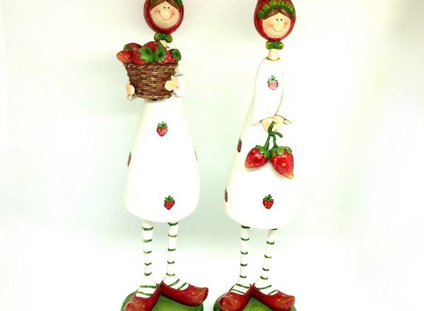 Resine figurine 30x8 cm
