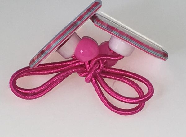 Elastic with patterned owl shape