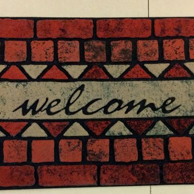 Doormat rubber bottom 45 X 75cm