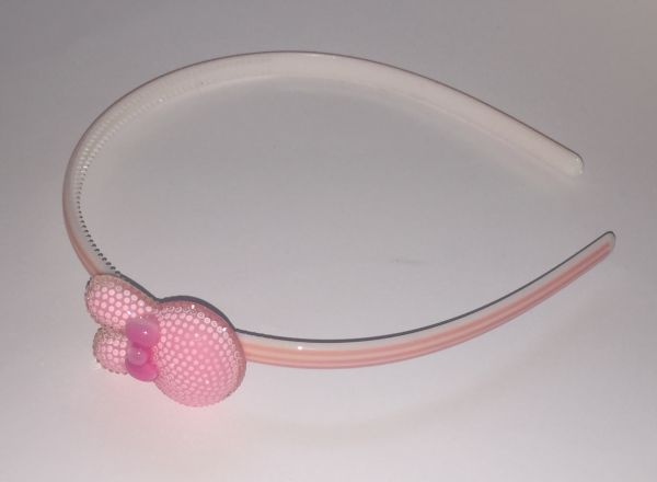 Patterned Head band with bunny shape
