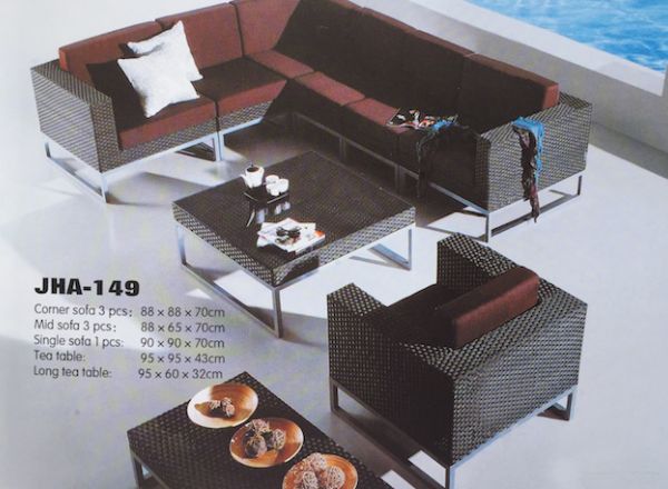Outdoor furniture set