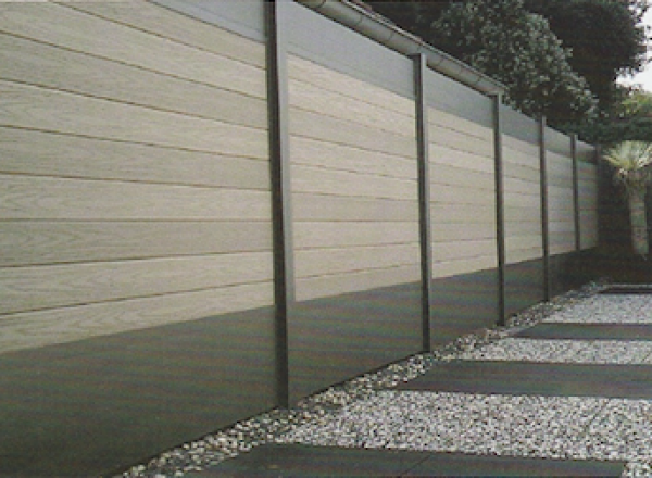 WPC fence post 100X100 mm