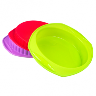 Silicone cake mold