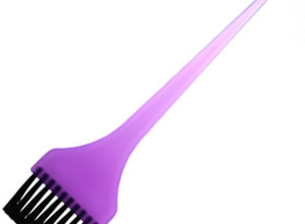 Tinting brush colourful