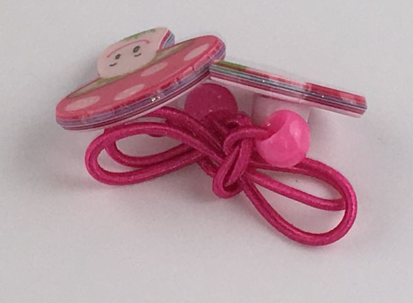 Elastic with mushroom